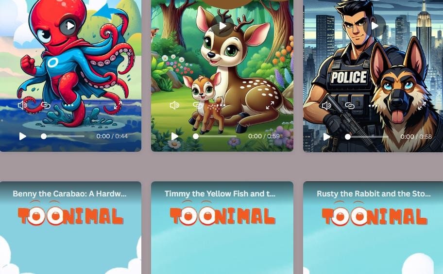 PLR - 900+ Kids Stories, eBooks & Kids Animated Videos | Unrestricted PLR To Use Or Resell | MRR, Editable Canva Templates, Kids Content plr