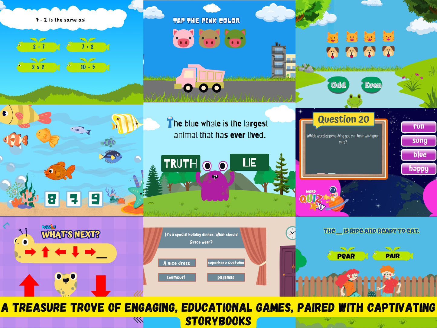 PLR 50+Kids Quiz Games Canva Editable | 50 Storybooks MRR Educational Bundle | Rebrand & Resell | No Design Skills Needed | Instant Download