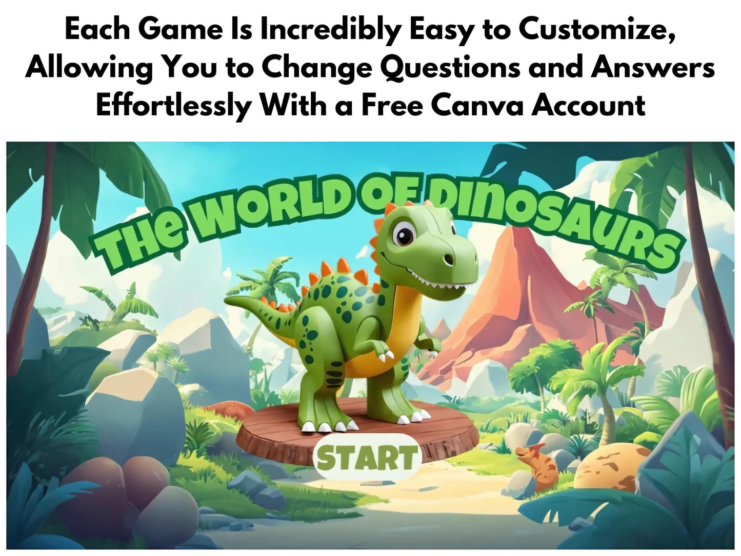 PLR 90 Kids Quiz Games w/ Voiceover & Animation, PLR mrr License, Canva EditableTemplates for Easy Customization | Master Resell Rights, MRR