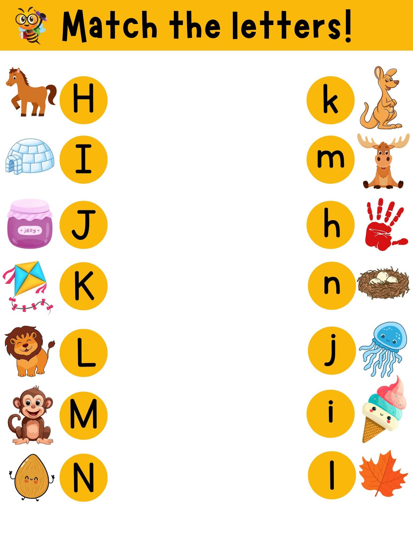 PLR A-Z Letter Matching Activity | Editable Canva Templates for Teachers, Parents & Entrepreneurs | Bonus Kids Book Creator | Early Learning