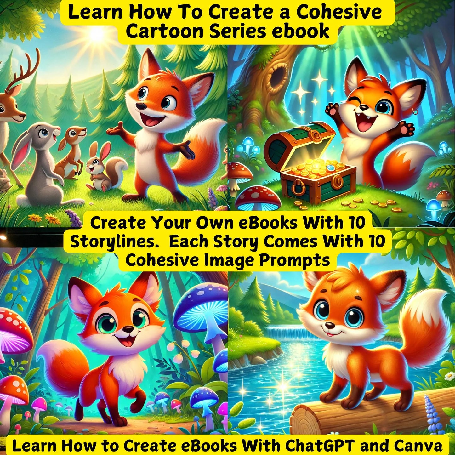 ChatGPT DALL-E Image Creation eBook: Learn How To Word Prompts To Create Stunning AI art Images in Many Different Artistic Styles and Niches