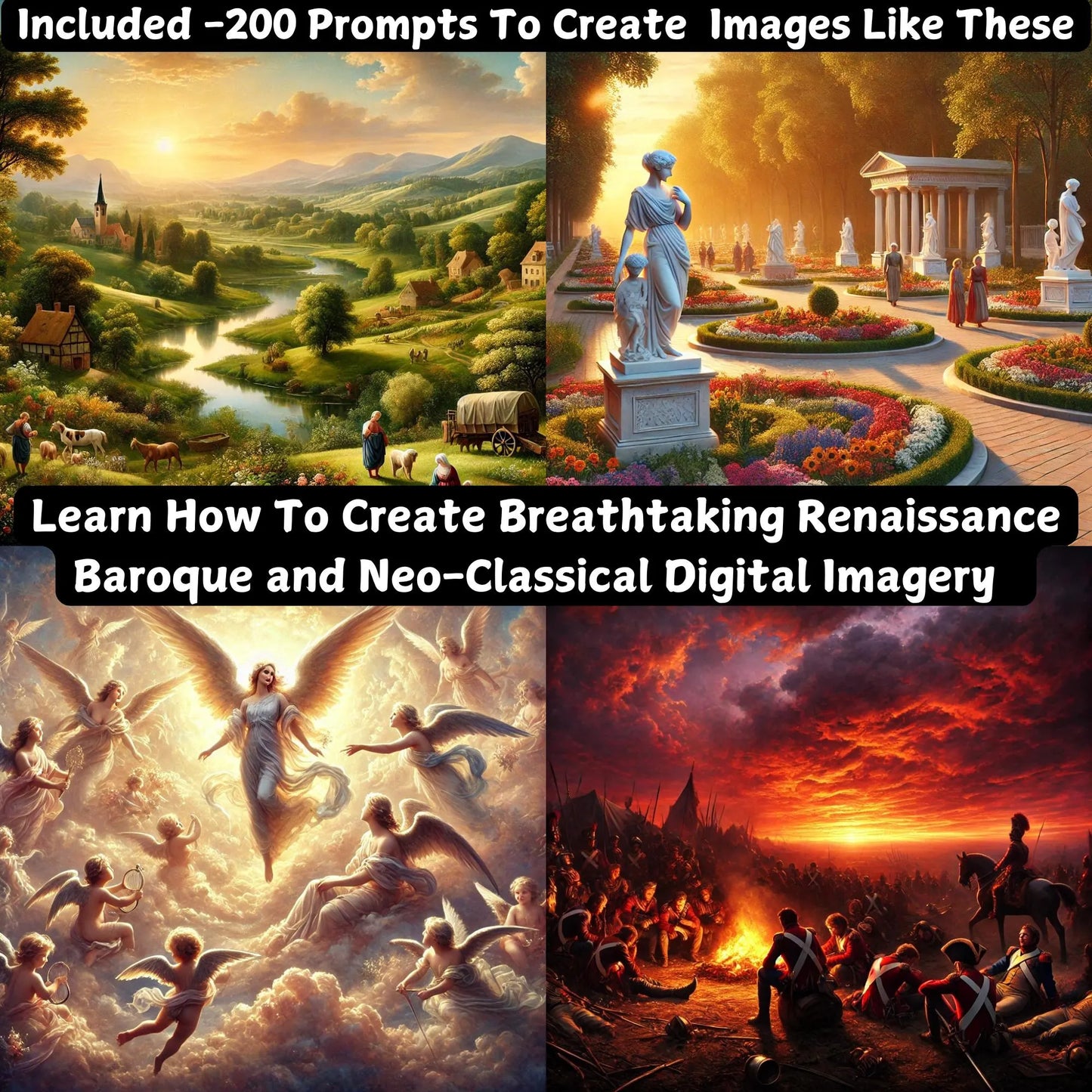 ChatGPT DALL-E Image Creation eBook: Learn How To Word Prompts To Create Stunning AI art Images in Many Different Artistic Styles and Niches