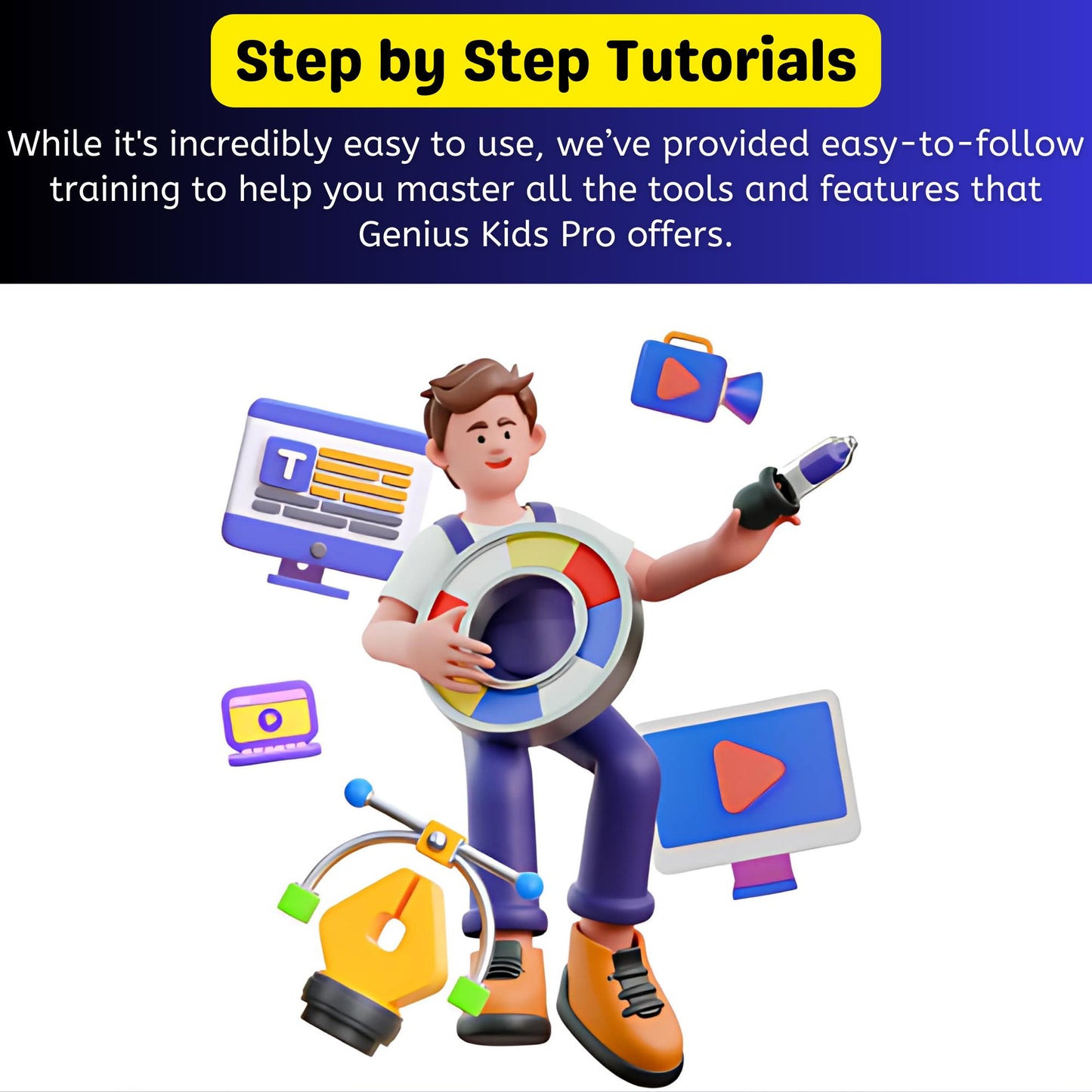 Kids Game Templates Bundle – 15 Editable Interactive Learning Games w/ Voiceovers, Assets | Create, Sell for Profit | Commercial Use Allowed