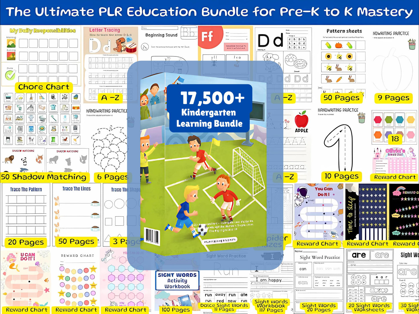 PLR-MRR 2 Million Digital Products With Unrestricted Master Resell Rights - eBooks, PLR Articles, Coloring Pages, Kids Activities & Software